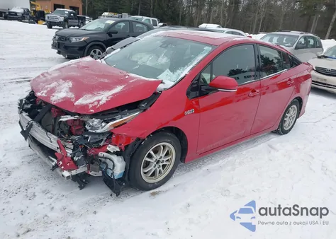 2020 Toyota Prius Prime Le from USA, damaged, VIN JTDKARFP5L3161235